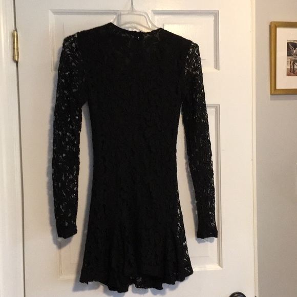 Stylestalker black lace overlay dress - Picture 2 of 2